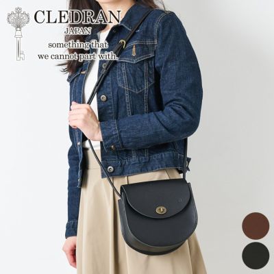 CLEDRAN クレドラン CINQ サンク ラウンドショルダーバッグ CR-CL3737