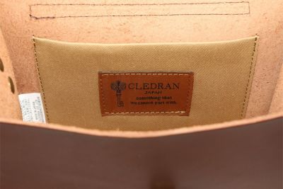 CLEDRAN クレドラン CINQ サンク ラウンドショルダーバッグ CR-CL3737