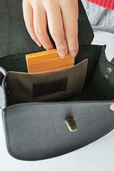 CLEDRAN クレドラン CINQ サンク ラウンドショルダーバッグ CR-CL3737