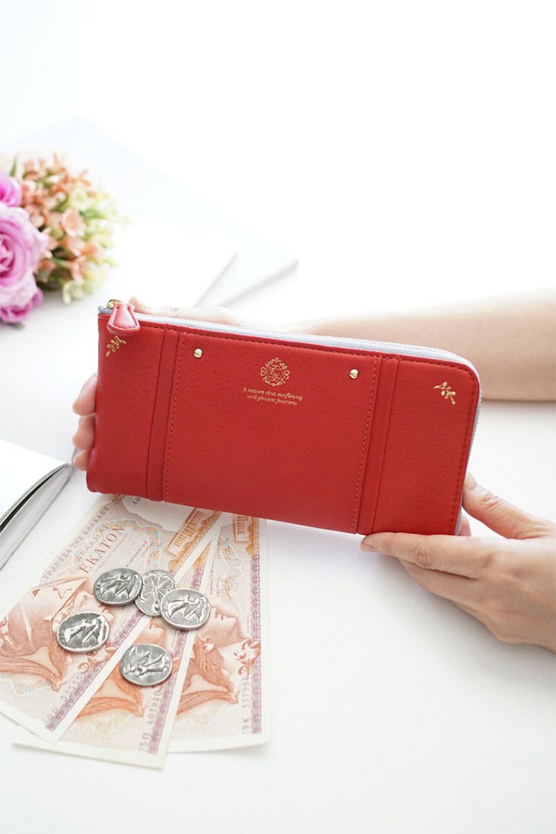 FRAME WORK フレームワーク メリー 小銭入れ付き長財布（L字ファスナー式） 0045034