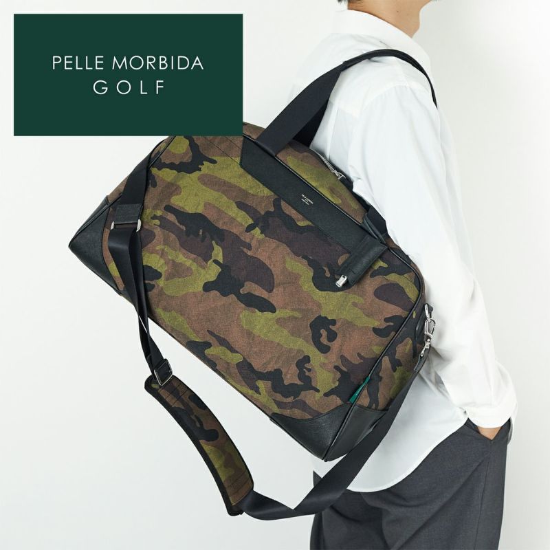 PELLE MORBIDA ペッレモルビダ Golf ゴルフ ボストンバッグ PMO-PG006CM