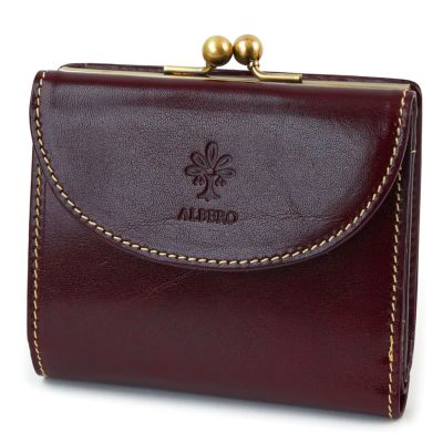 ALBERO アルベロ OLD MADRAS オールドマドラス 小銭入れ付き二つ折り財布 6544