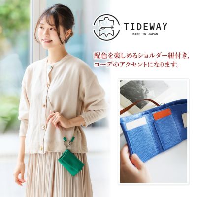 TIDEWAY タイドウェイ MONTH マンス SMALL WALLET SHOULDER T2842