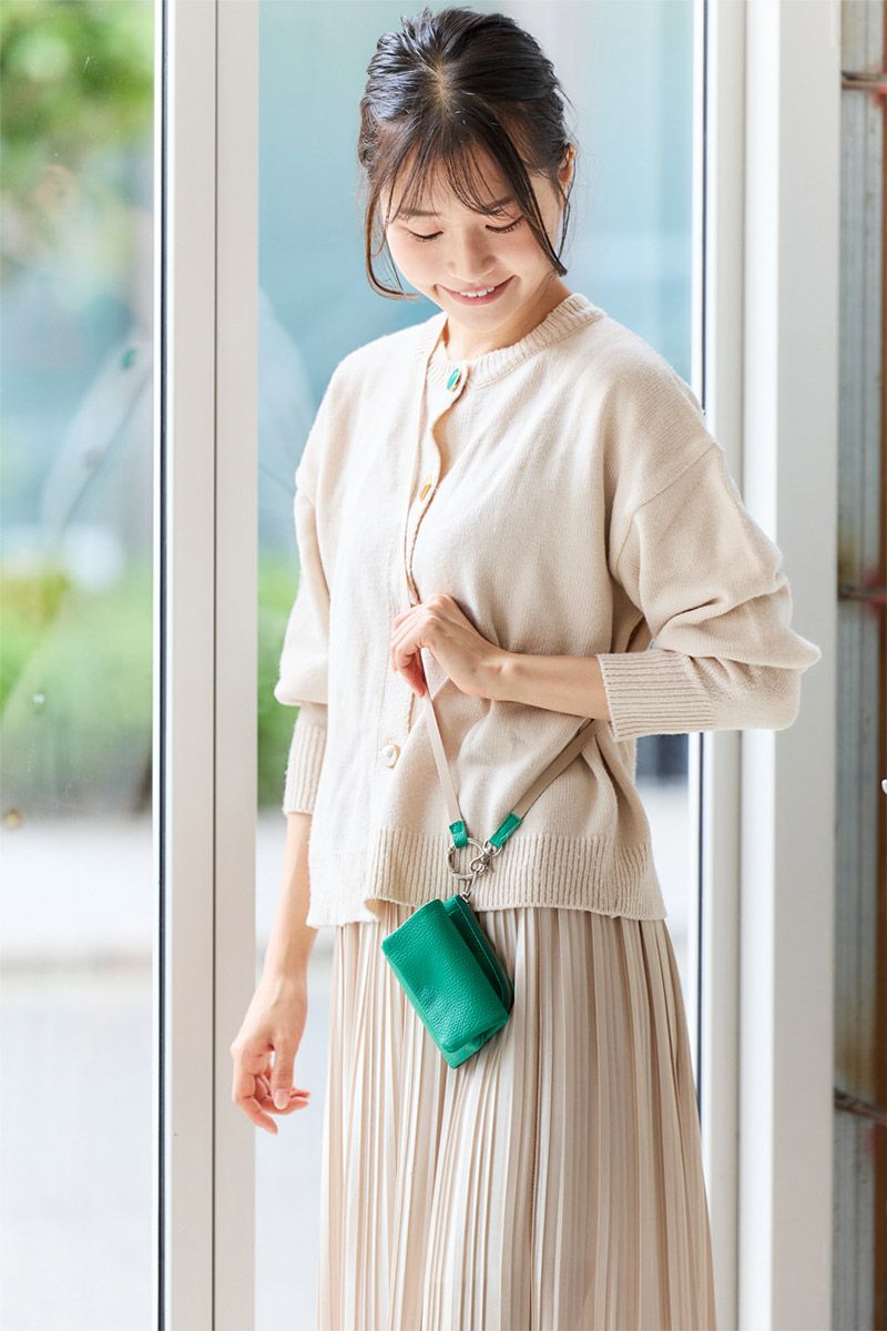 TIDEWAY タイドウェイ MONTH マンス SMALL WALLET SHOULDER T2842