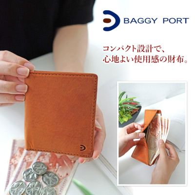 BAGGY PORT バギーポート TEXAS テキサス 小銭入れ付き二つ折り財布 ZYS-1506