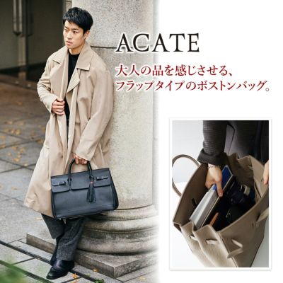 ACATE アカーテ SHINDO-LTD 神藤光太郎氏 別注モデル フラップボストンバッグ ACT-SHINDO-LTD