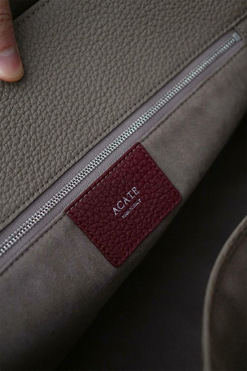 ACATE アカーテ SHINDO-LTD 神藤光太郎氏 別注モデル フラップボストンバッグ ACT-SHINDO-LTD