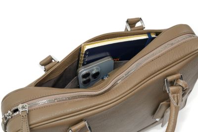 PELLE MORBIDA ペッレモルビダ Maiden Voyage メイデン ボヤージュ シュリンクレザー ブリーフバッグ 1室タイプ ショルダーベルト付属 PMO-MB077