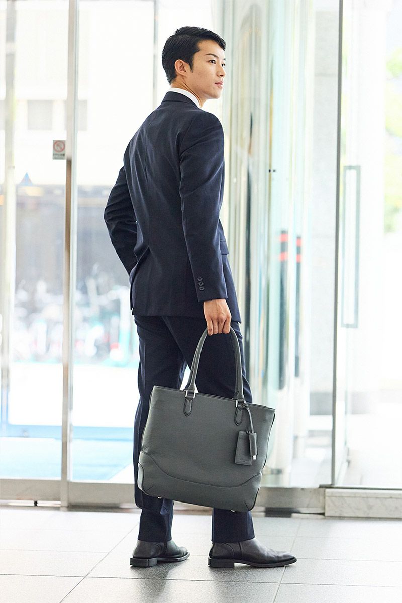 PELLE MORBIDA ペッレモルビダ Maiden Voyage メイデン ボヤージュ シュリンクレザー トートバッグ PMO-MB079