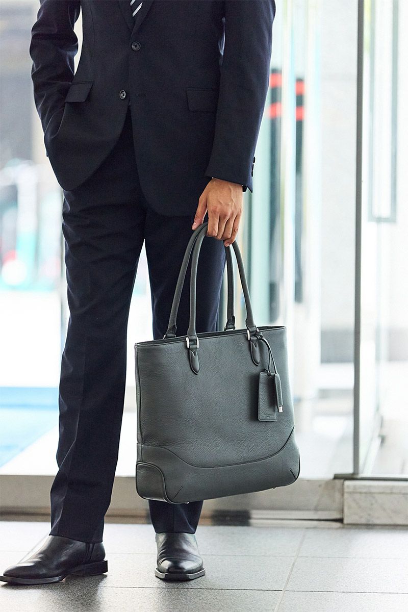 PELLE MORBIDA ペッレモルビダ Maiden Voyage メイデン ボヤージュ シュリンクレザー トートバッグ PMO-MB079