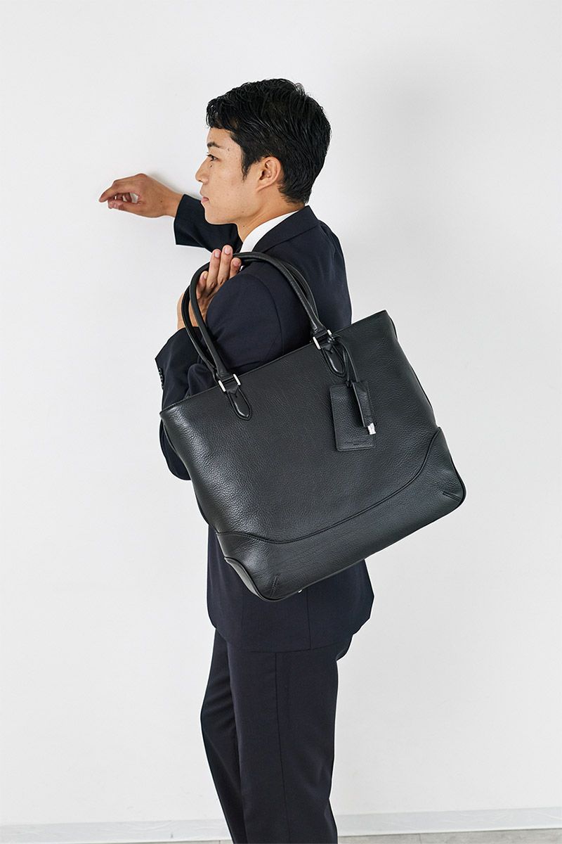 PELLE MORBIDA ペッレモルビダ Maiden Voyage メイデン ボヤージュ シュリンクレザー トートバッグ PMO-MB079