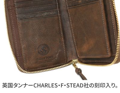 BAGGY PORT バギーポート KUDU クーズー 小銭入れ付き二つ折り財布（ラウンドファスナー式 ）ZKM-901