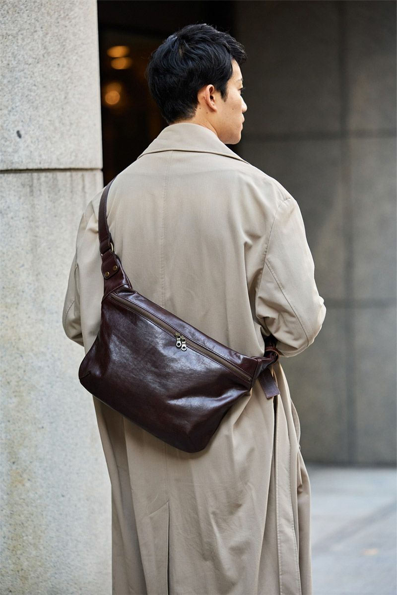 BEAU DESSIN S.A. ボーデッサン Mシュリンク ボディバッグ MS3015