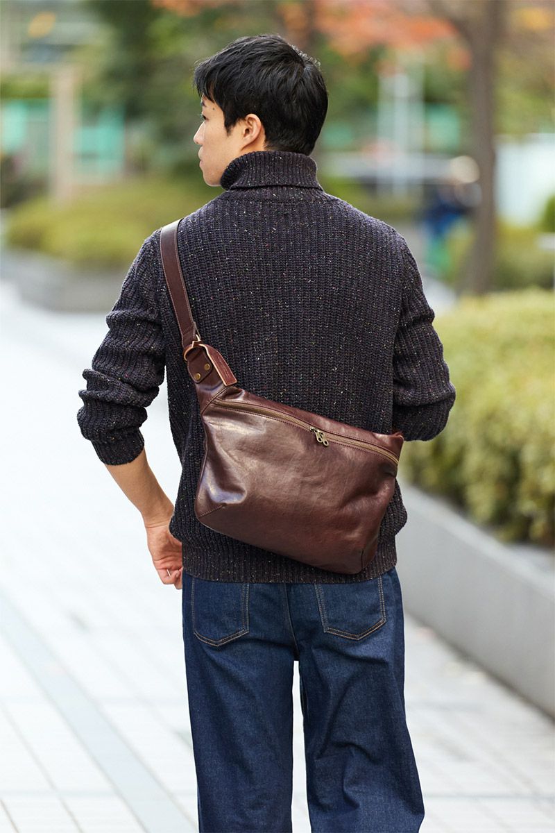 BEAU DESSIN S.A. ボーデッサン Mシュリンク ボディバッグ MS3015