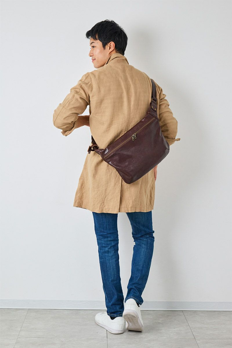 BEAU DESSIN S.A. ボーデッサン Mシュリンク ボディバッグ MS3015