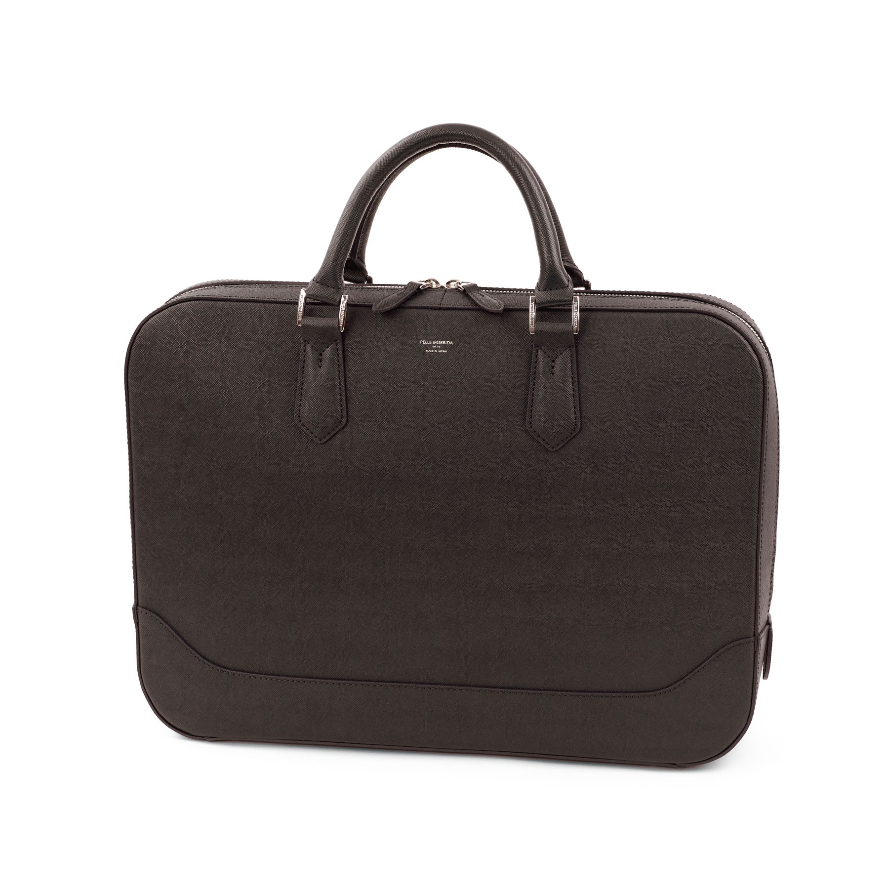 PELLE MORBIDA ペッレモルビダ Capitano キャピターノ エンボスレザー スリムブリーフバッグ PMO-CA018