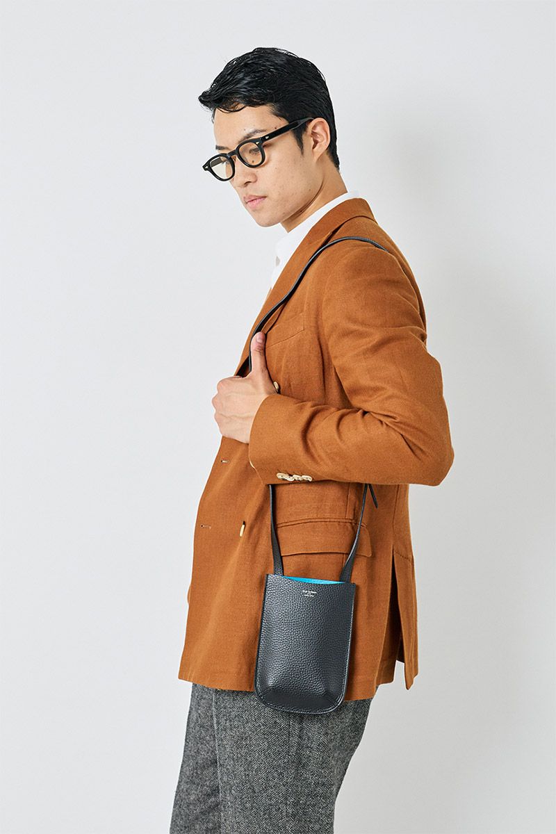 PELLE MORBIDA ペッレモルビダ TELA MARINA テーラ マリーナ ミニショルダーバッグ PMO-TE012