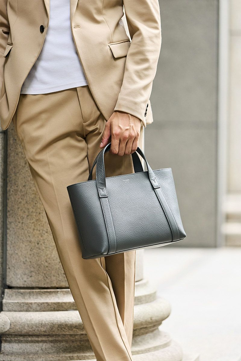 PELLE MORBIDA ペッレモルビダ TELA MARINA テーラ マリーナ ミニトートバッグ PMO-TE015