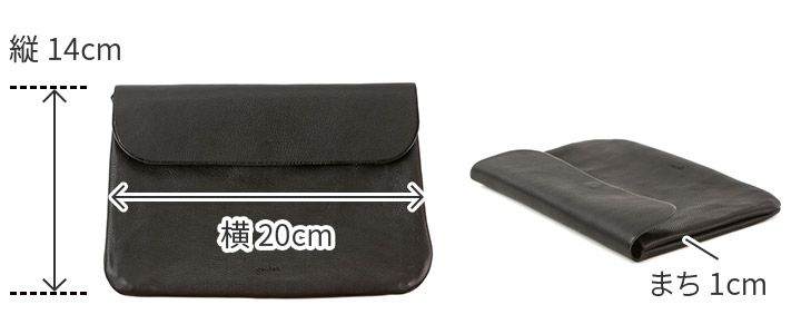 genten ゲンテン サスティナブル巾着 貴重品ポーチ 43728
