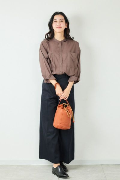 genten ゲンテン サスティナブル巾着 巾着ショルダーバッグ 43727
