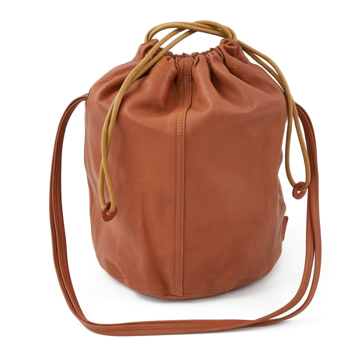 genten ゲンテン サスティナブル巾着 巾着ショルダーバッグ 43727