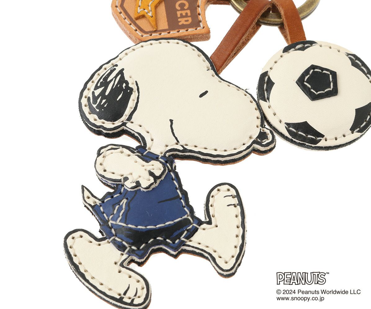 genten ゲンテン genten × PEANUTS ゲンテン×ピーナッツ ワクワクチャーム PEANUTS "Soccer" 46124