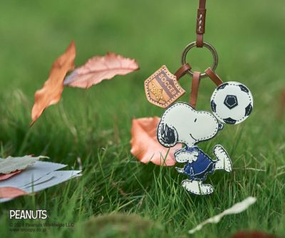 genten ゲンテン genten × PEANUTS ゲンテン×ピーナッツ ワクワクチャーム PEANUTS "Soccer" 46124