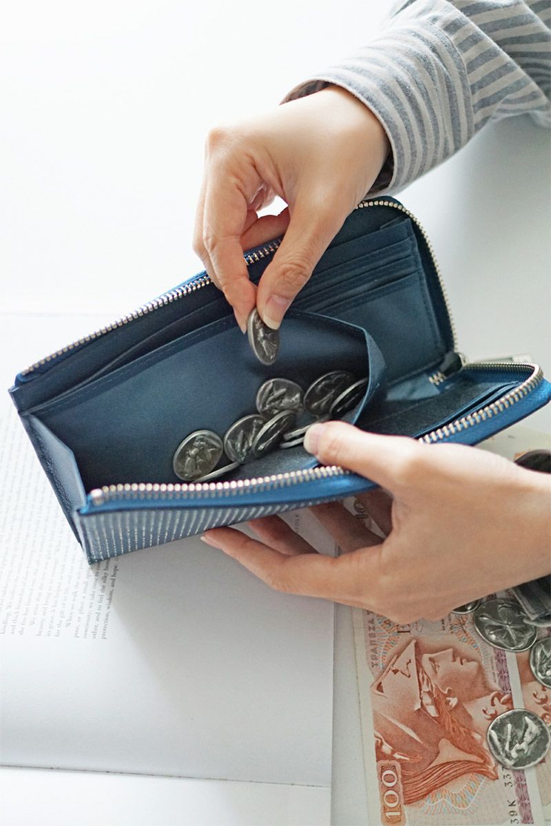 airlist エアリスト PIRIKA ピリカ 小銭入れ付き長財布（L字ファスナー式） 25040