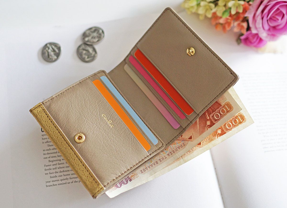 airlist エアリスト LILY リリィ 小銭入れ付き二つ折り財布 24648