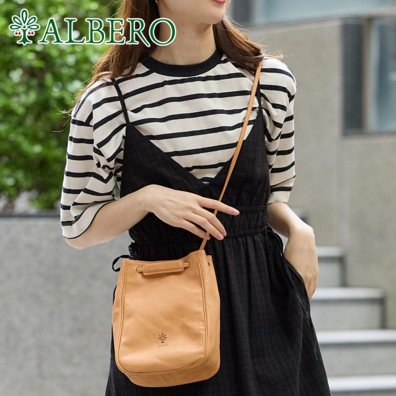 ALBERO アルベロ NATURALE ナチュラーレ 2WAYショルダーバッグ 2183