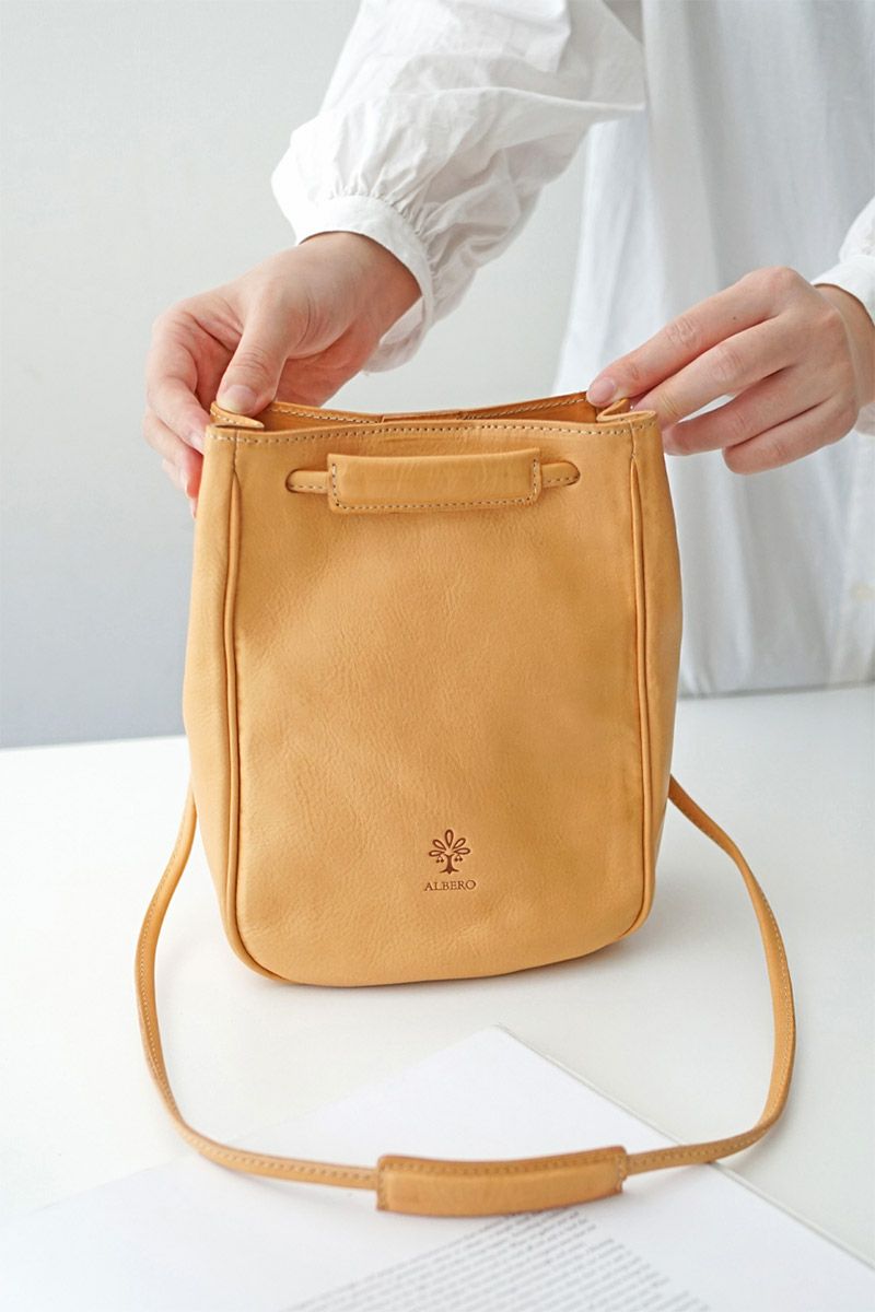 ALBERO アルベロ NATURALE ナチュラーレ 2WAYショルダーバッグ 2183