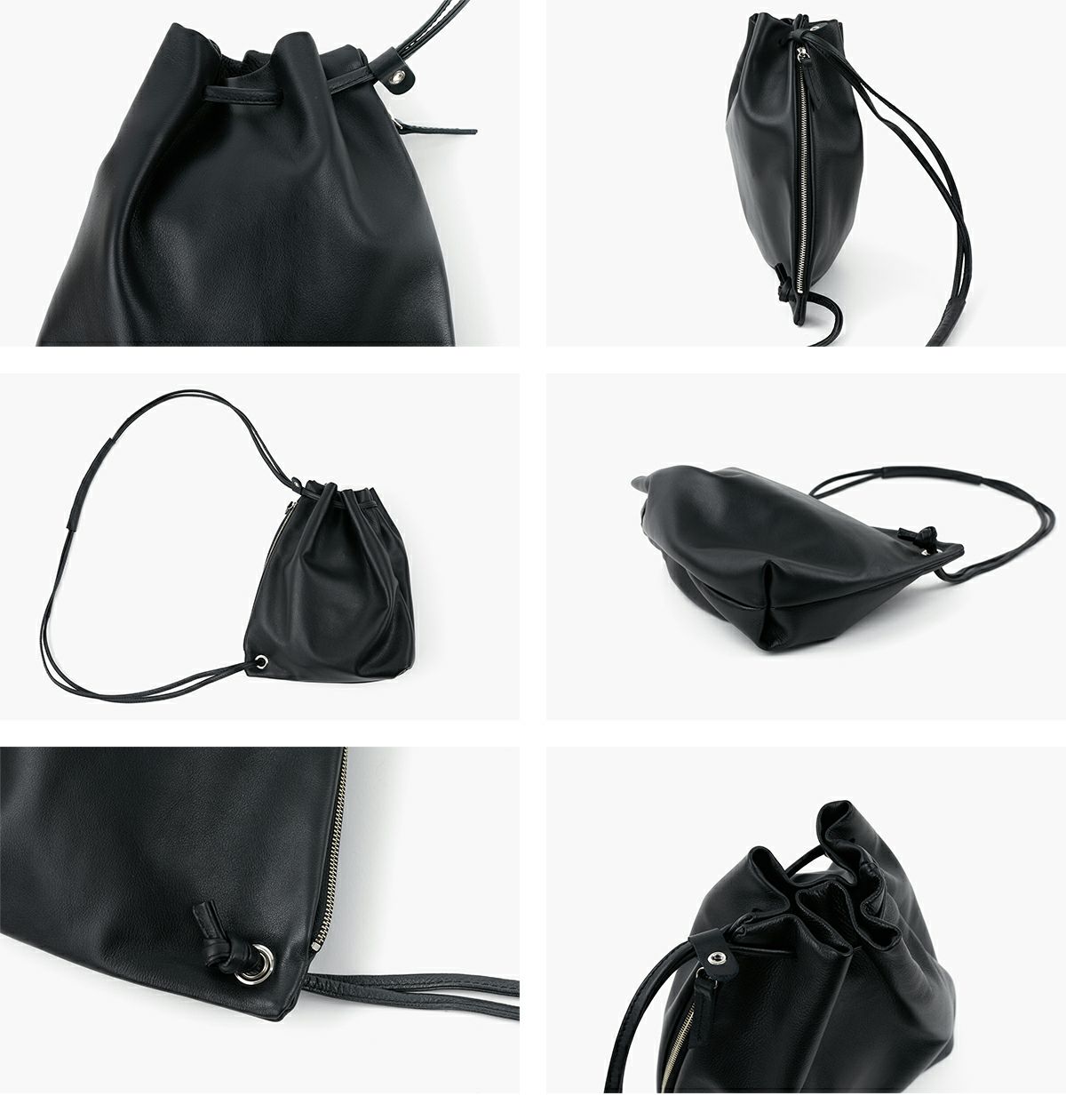 SEAGULL SHIP シーガルシップ Soft Leather ソフトレザー 巾着ショルダーバッグ SMAK-440