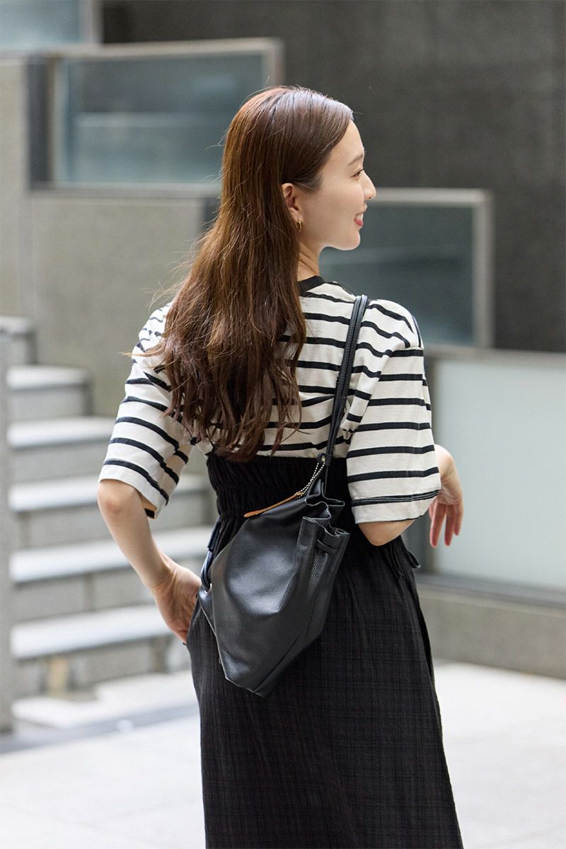 SEAGULL SHIP シーガルシップ Soft Leather ソフトレザー 巾着ショルダーバッグ SMAK-440