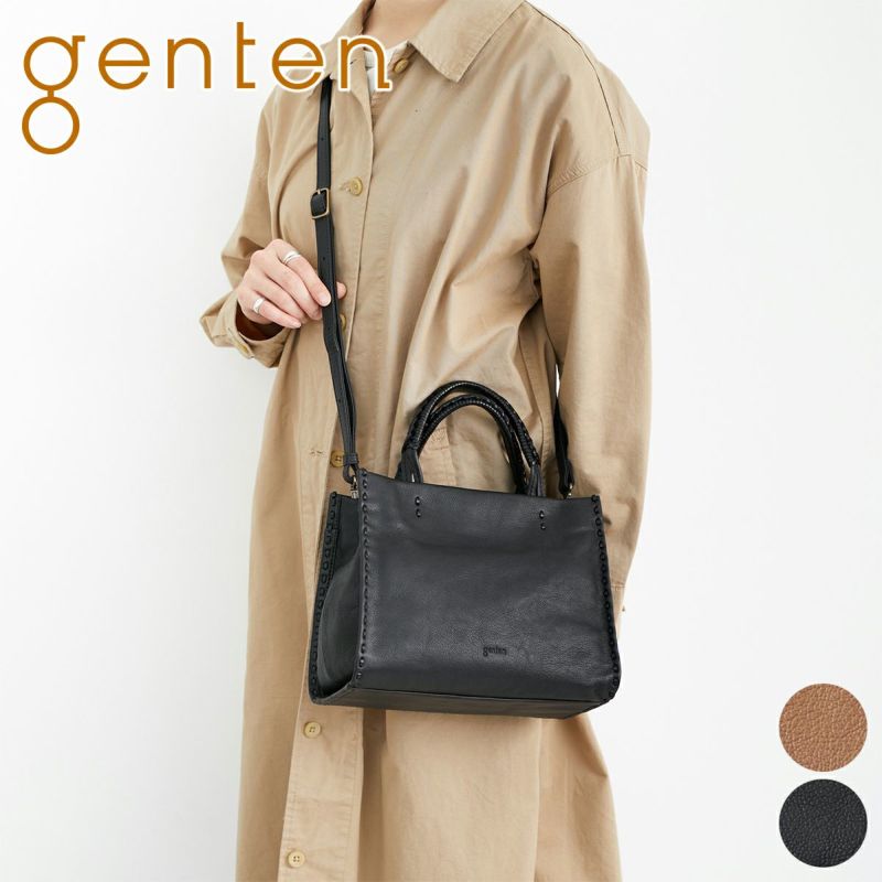 genten ゲンテン Manuale マヌアーレ 2WAYショルダーバッグ 44560