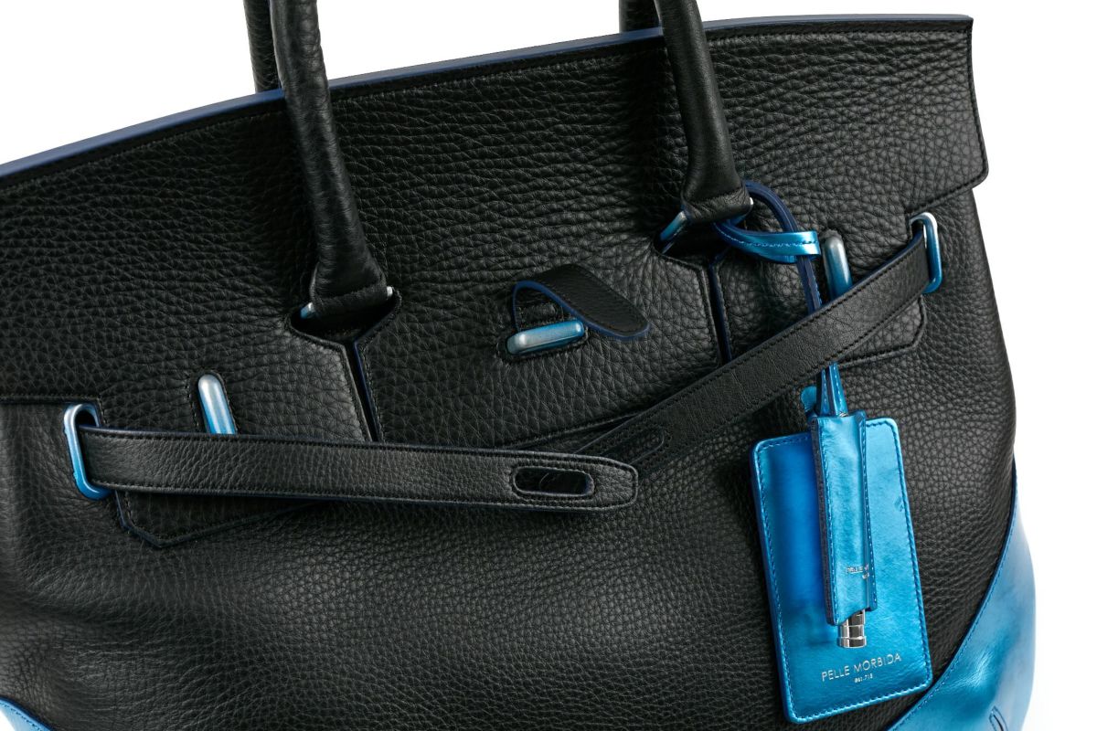 PELLE MORBIDA ペッレモルビダ DEEPOCEAN ディープオーシャン フラップボストンバッグ PMO-DEEPOCEAN