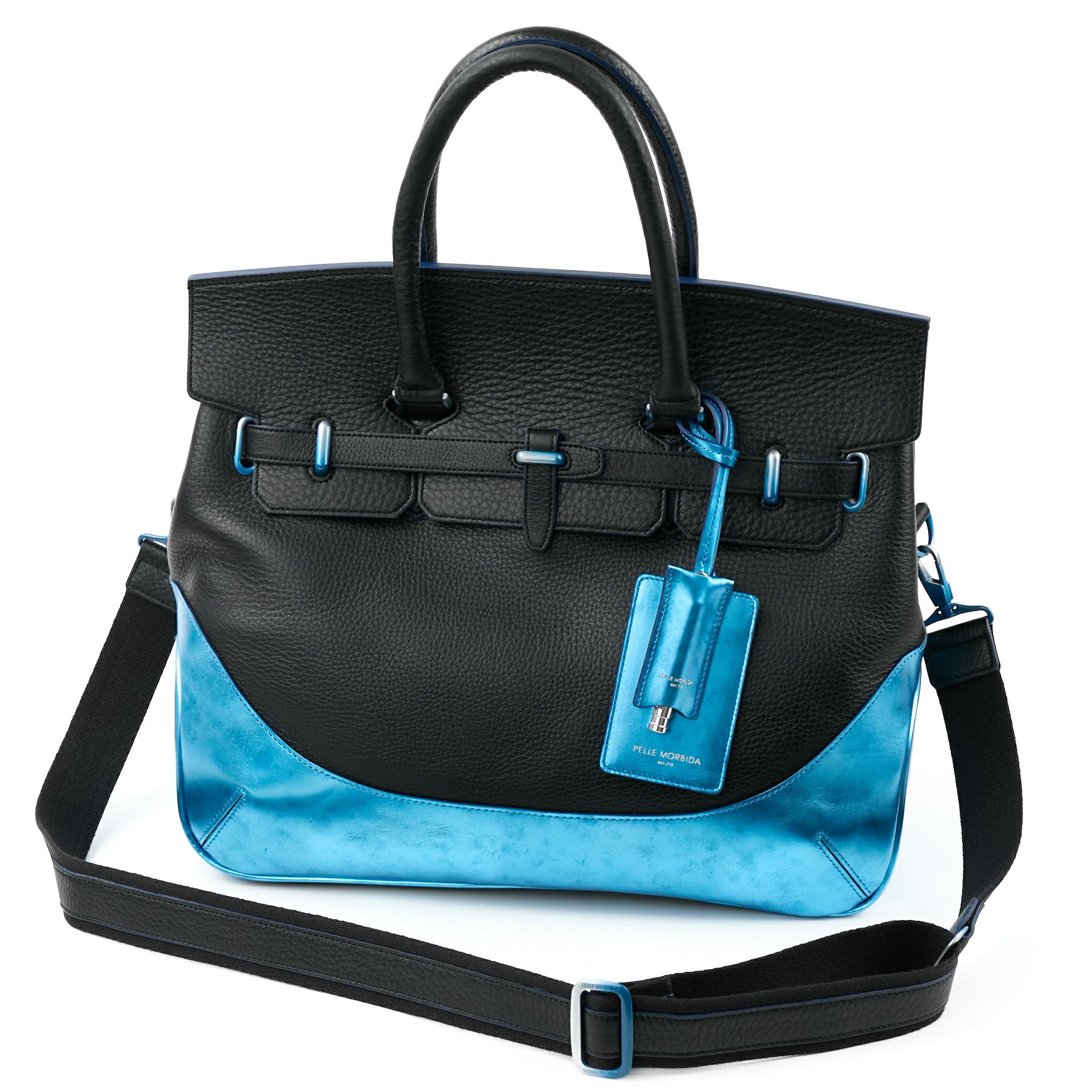 PELLE MORBIDA ペッレモルビダ DEEPOCEAN ディープオーシャン フラップボストンバッグ PMO-DEEPOCEAN