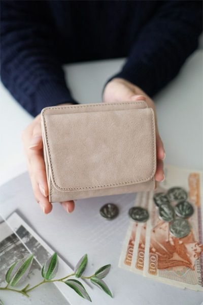BAGGY'S ANNEX バギーズアネックス シビラ リスシオ 小銭入れ付き二つ折り財布 LZYS-7008