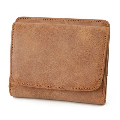 BAGGY'S ANNEX バギーズアネックス FOG leather (フォグレザー) 小銭入れ付き二つ折り財布 LZYS-7008