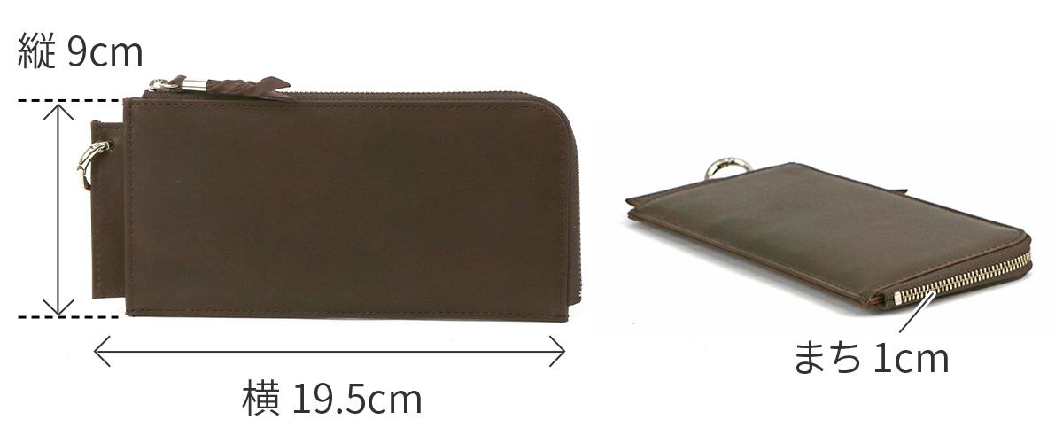TIDEWAY タイドウェイ Niks ZIP WALLET L (ストラップ別売り) T3102