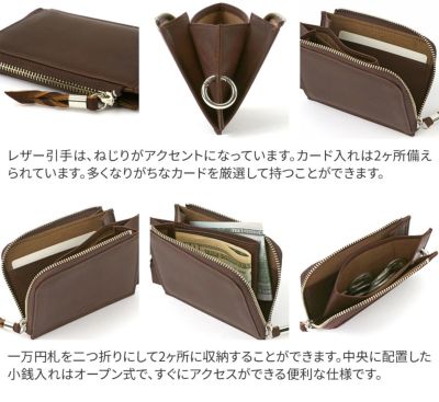 TIDEWAY タイドウェイ Niks ZIP WALLET M (ストラップ別売り) T3103