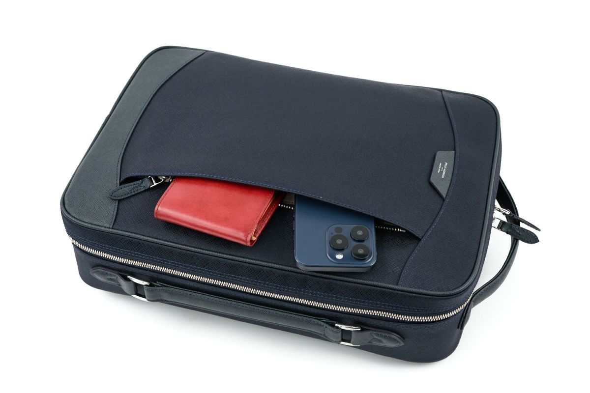 PELLE MORBIDA ペッレモルビダ Capitano キャピターノ リモンタ 2WAYブリーフケース PMO-CA305