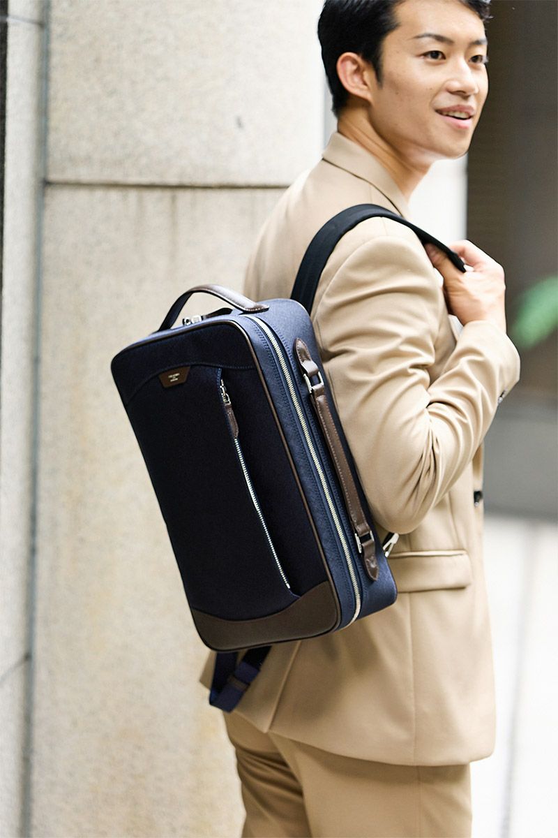 PELLE MORBIDA ペッレモルビダ Capitano キャピターノ リモンタ 2WAYブリーフケース PMO-CA305