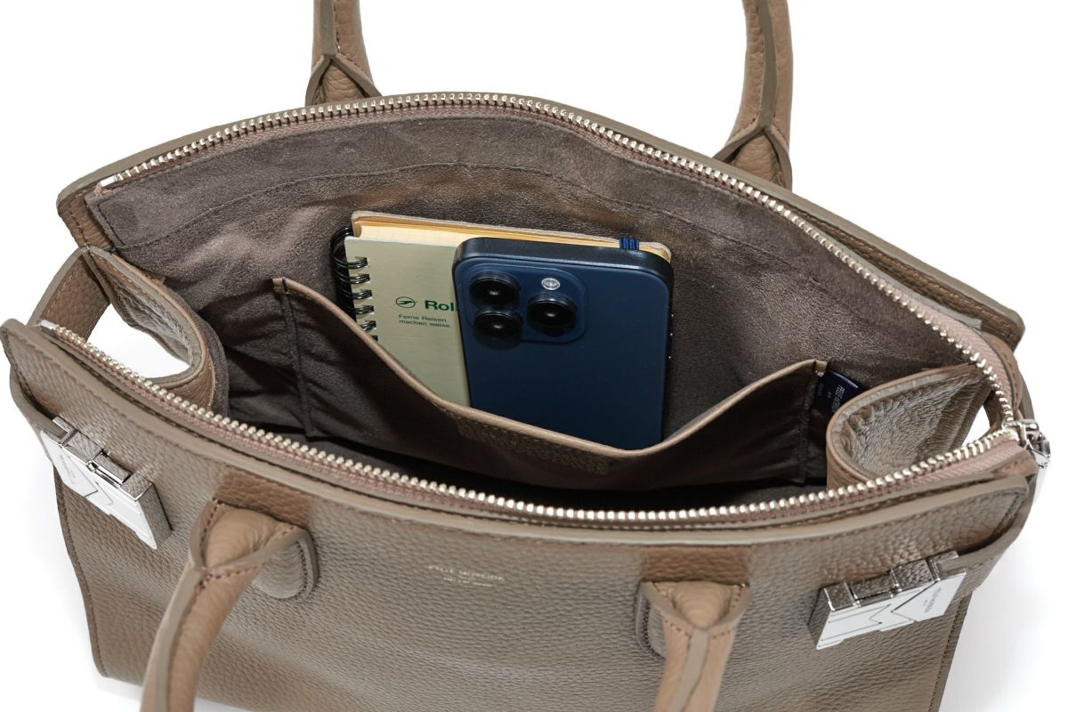 PELLE MORBIDA ペッレモルビダ Maiden Voyage メイデン ボヤージュ シュリンクレザー ミニトートバッグ PMO-MB084