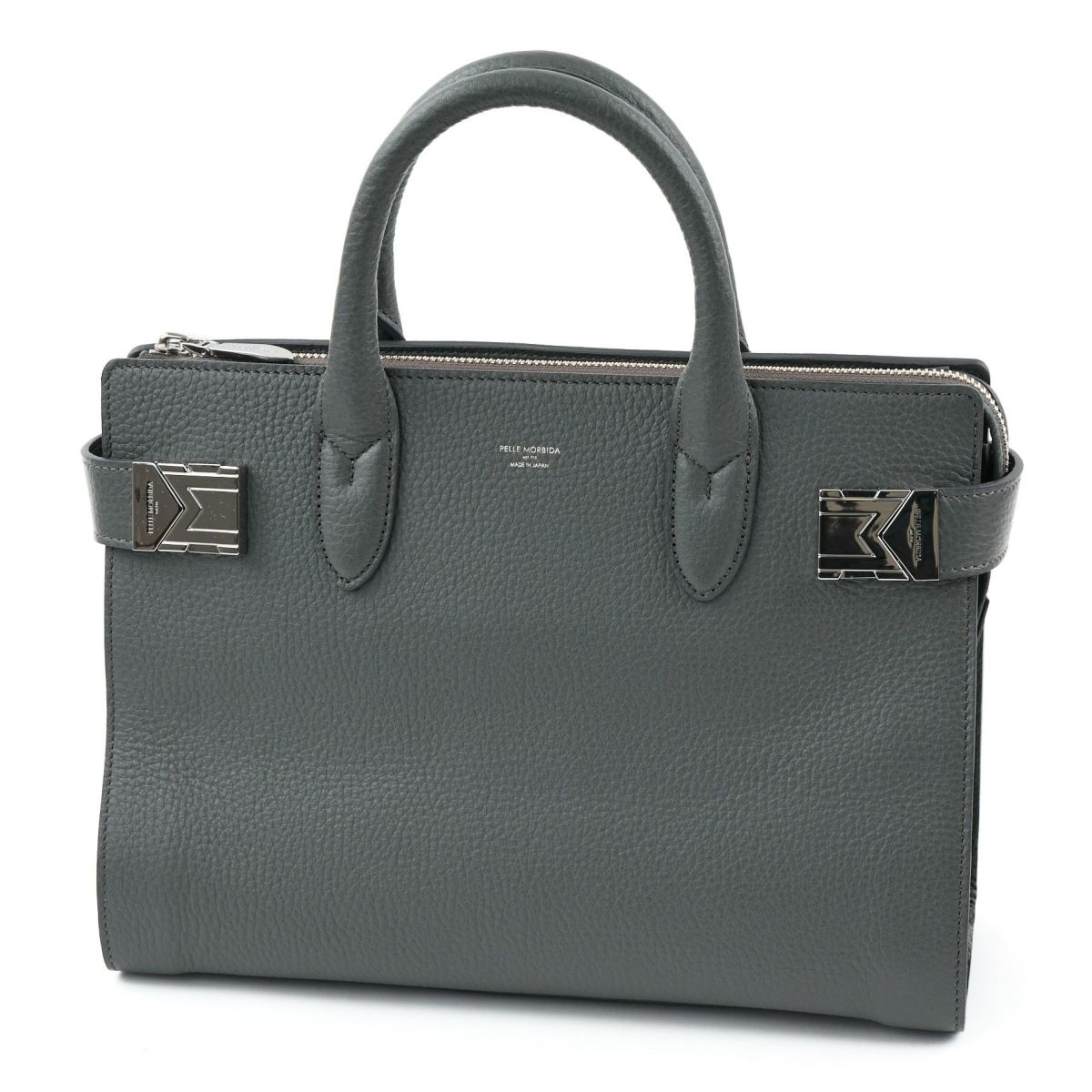 PELLE MORBIDA ペッレモルビダ Maiden Voyage メイデン ボヤージュ シュリンクレザー ミニトートバッグ PMO-MB084