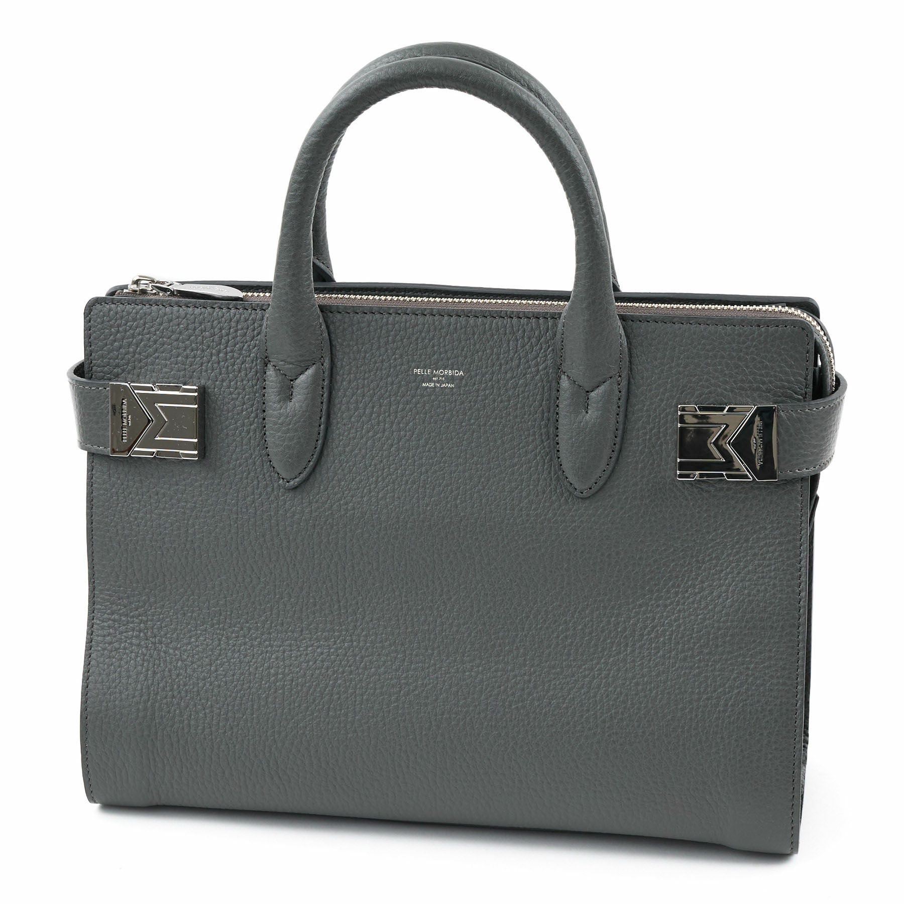 PELLE MORBIDA ペッレモルビダ Maiden Voyage メイデン ボヤージュ シュリンクレザー ミニトートバッグ PMO-MB084