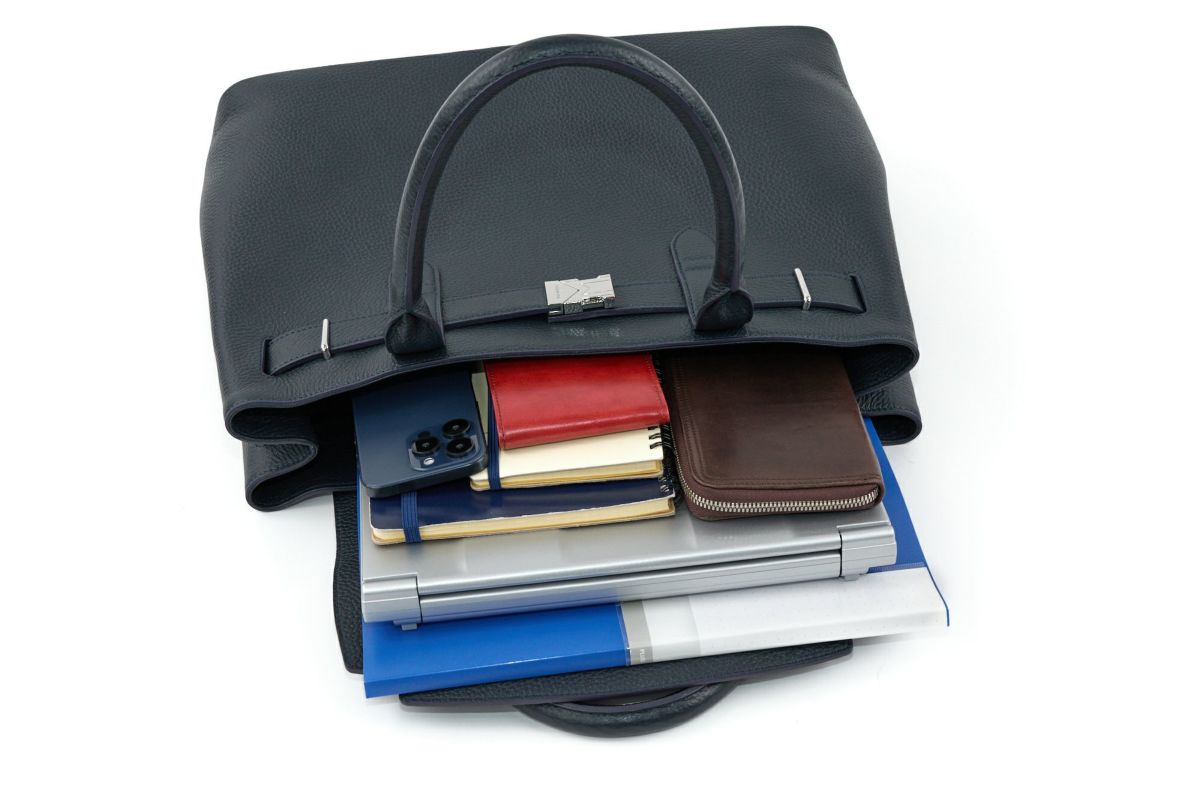 PELLE MORBIDA ペッレモルビダ Maiden Voyage メイデン ボヤージュ シュリンクレザー フラップトートバッグ PMO-MB083