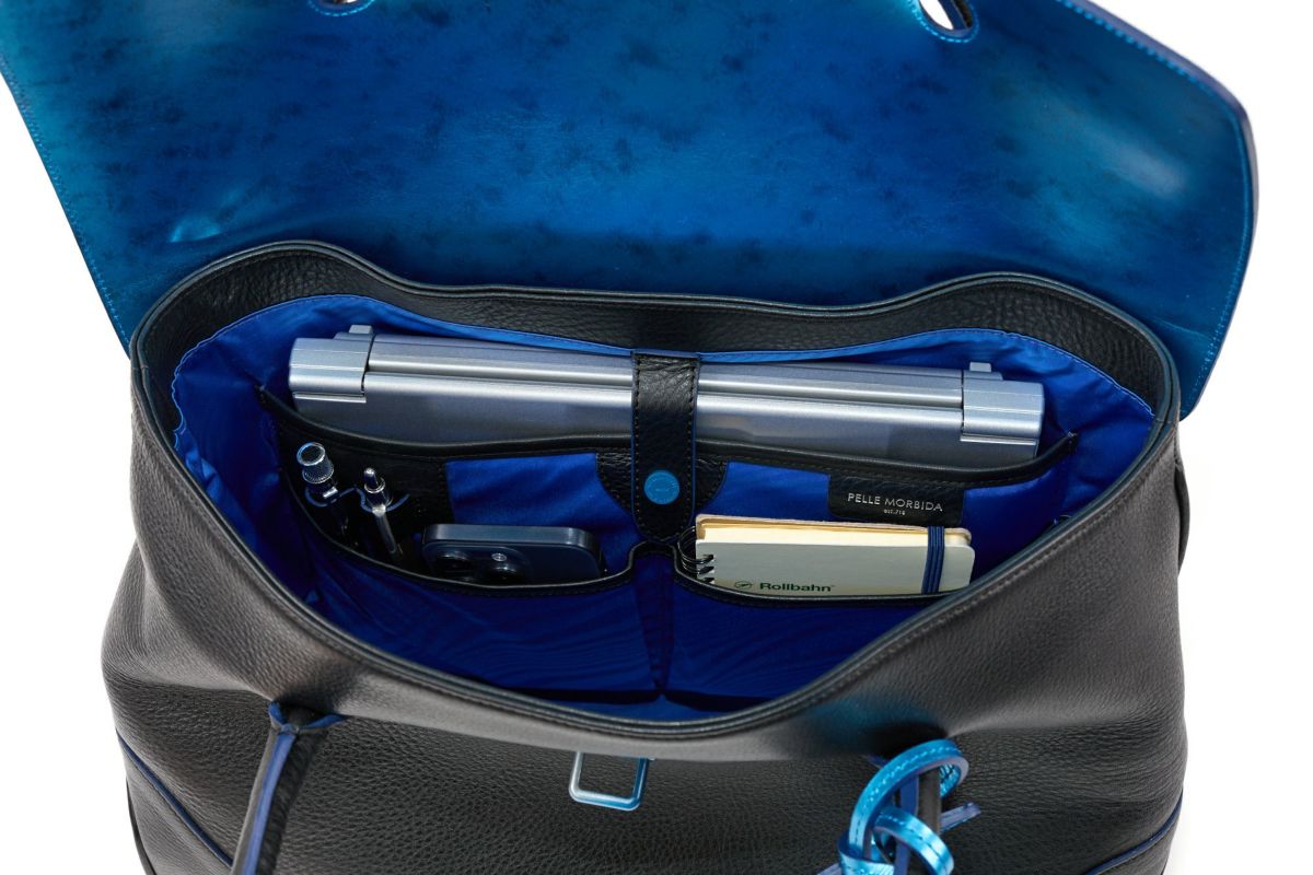 PELLE MORBIDA ペッレモルビダ DEEPOCEAN ディープオーシャン フラップトートバッグ PMO-MB055DE