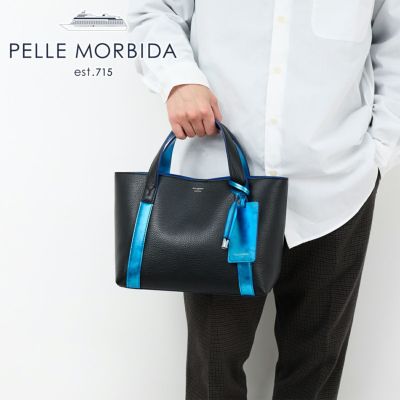 PELLE MORBIDA ペッレモルビダ DEEPOCEAN ディープオーシャン ミニトートバッグ PMO-TE007DE