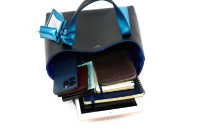 PELLE MORBIDA ペッレモルビダ DEEPOCEAN ディープオーシャン ミニトートバッグ PMO-TE007DE