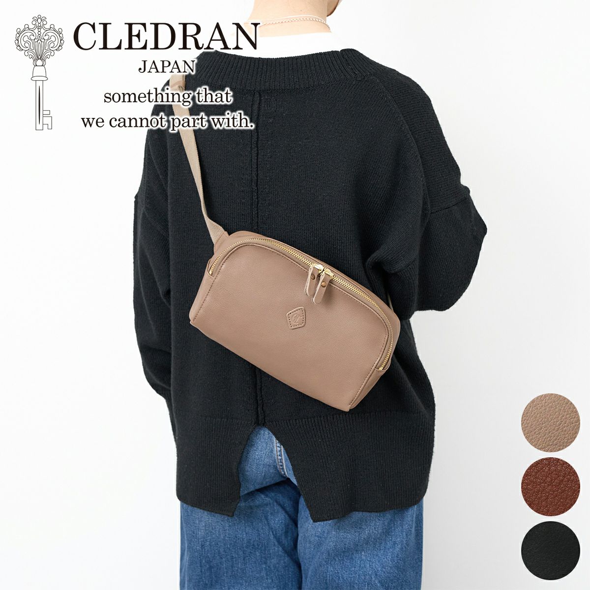CLEDRAN クレドラン TANTE タンテ ボディバッグ CR-CL3808